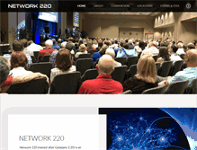 Tablet Screenshot of network220.org